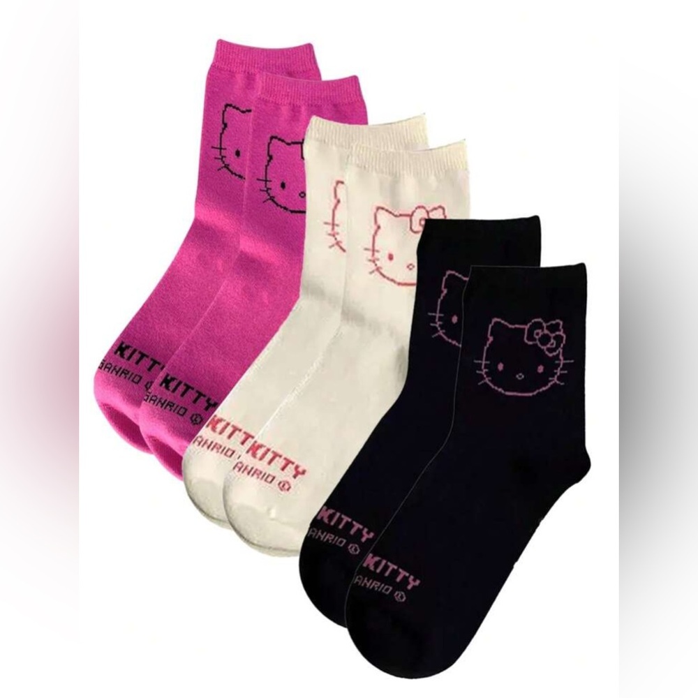 Hello Kitty Socks Women’s size 9-11 NEW